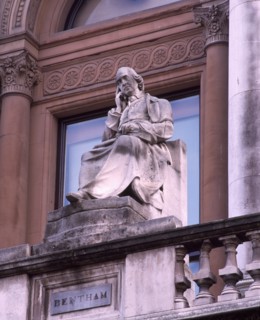 Bentham, 1869. Creator: Dennis Gilbert.