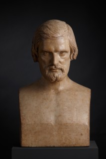 Bust of John Gibson R.A., 1864. Creator: Isobel Cholmeley.