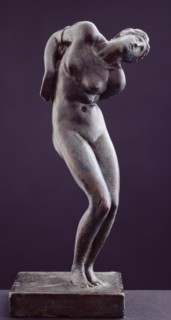 Sketch model for the figure of Andromeda in 'Perseus and Andromeda', c1890. Creator: Frederic Leighton.