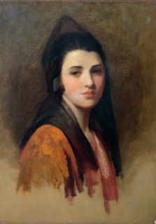 The Mantilla, c1927. Creator: Luke Fildes.