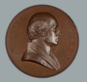 William Wyon R.A., Art Union of London medal, 1854. Creator: Leonard Charles Wyon.