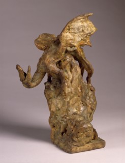 Sketch model for the Dragon in the painting 'Perseus and Andromeda', c1890. Creator: Frederic Leighton.