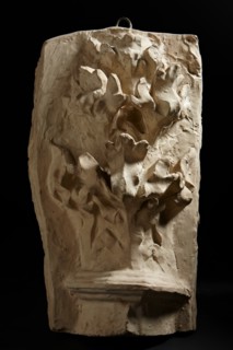 Plaster cast of a crocket. Creator: Unknown.