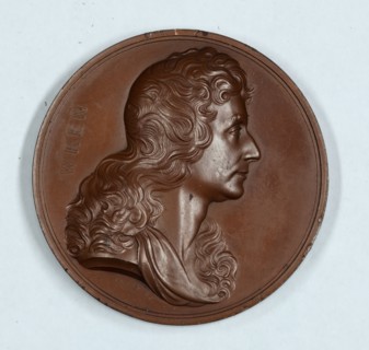 Sir Christopher Wren, Art Union of London medal, 1846. Creator: Benjamin Wyon.