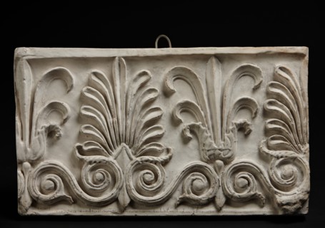 Cast of palmette-and-lotus frieze, Erechtheion epicranitis, (19th century?).  Creator: Unknown.