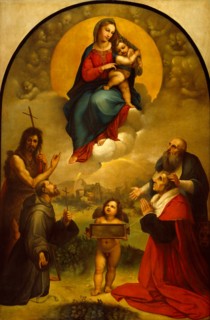 Madonna di Foligno, (c1511), c1750s. Creator: Anton Raphael Mengs.