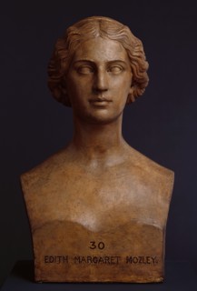 Bust of Edith Margaret Mozley, 1864. Creator: John Gibson.