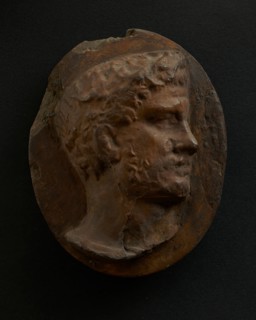 Cast of head of bearded Roman. Creator: Unknown.
