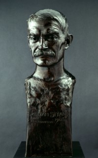 William Strang, R.A., 1903. Creator: George Frampton.