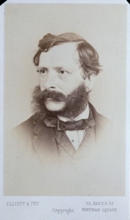 William Dobson R.A., after 1863. Creator: Elliott & Fry.