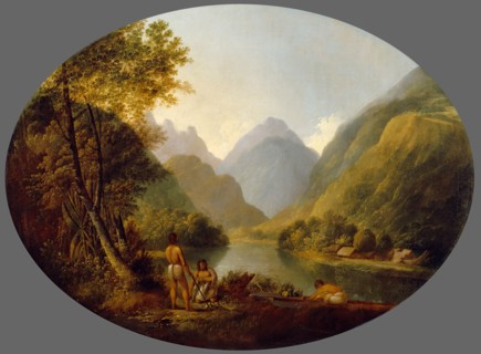 A View in Otaheipeha Bay in the Island of Otahaite, 1791. Creator: John Webber.
