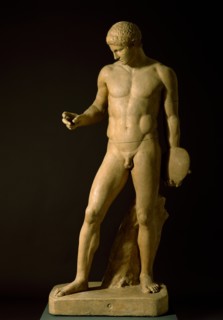 Cast of the Standing Discobolus, (1872?). Creator: Unknown.