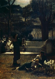 Improvisatore, 1872. Creator: Lawrence Alma-Tadema.