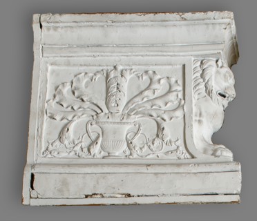 Cast of table leg, (late 18th century?). Creator: Unknown.
