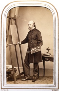 Paul Falconer Poole R.A, c1870. Creator: Maull & Polyblank.