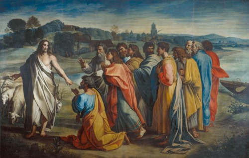 Christ's Charge to St Peter, (c1515), 1729-1731. Creator: Sir James Thornhill.