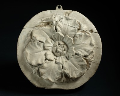 Cast of rosette with six external petals, 19th century?. Creator: Unknown.