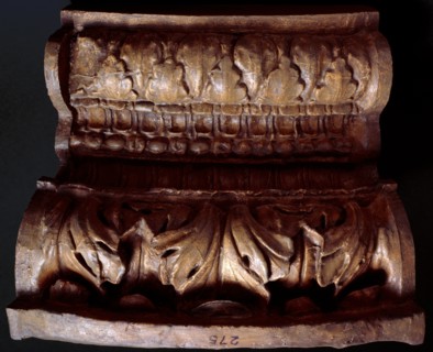 Cast of ornate column base, perhaps from Temple of Concord, c7 BC, (late 18th-early 19th century). Creator: Unknown.