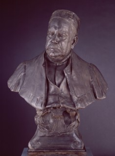 Bust of Henry Hugh Armstead, R.A., 1902. Creator: William Robert Colton.