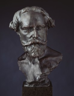Bust of Augustus John, R.A., 1916. Creator: Francis Derwent Wood.