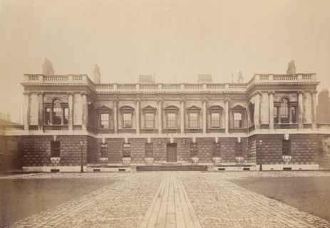 South front of Burlington House, c1860s. Creator: Stephen Ayling.