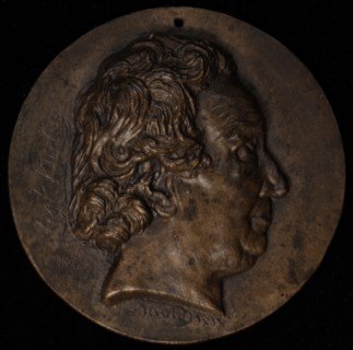 Portrait profile of Pierre-Augustin Hulin, 1832. Creator: Pierre-Jean David d'Angers.