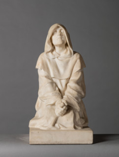 Monk in Prayer, c1921. Creator: Arthur George Walker.