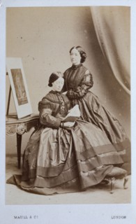 The Misses Mutrie, 1866 or after.  Creator: Maull & Co.