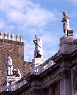 Galileo, Goethe and La Place, c1870.  Creator: Dennis Gilbert.