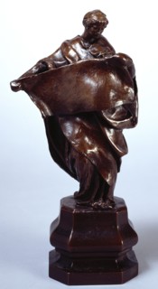 Sketch model for a symbolic figure on the Queen Victoria Monument, Winchester, c1887. Creator: Alfred Gilbert.