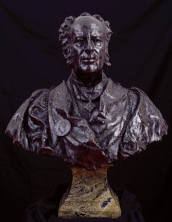 Bust of Sir John Everett Millais, Bt, P.R.A., 1896. Creator: Edward Onslow Ford.