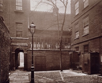 Barnard's Inn, the Hall, 1878-1879. Creator: Henry Dixon & Son.