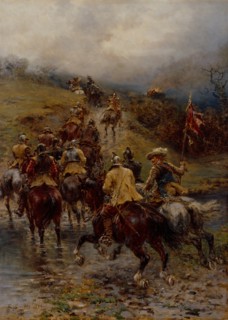 To the Rescue: an Episode of the Civil War, 1896. Creator: Ernest Crofts.