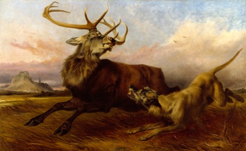 The Chase, 1870. Creator: Richard Ansdell.