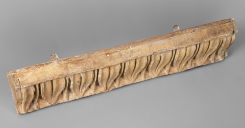 Cast of cyma recta, possibly from an upper cornice, late 18th century-early 19th century. Creator: Unknown.