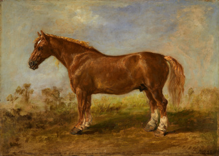 A Suffolk Carthorse, early 19th century?. Creator: James Ward.