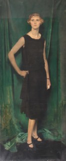 Portrait of Miss Kennard, c1910s. Creator: William Orpen.
