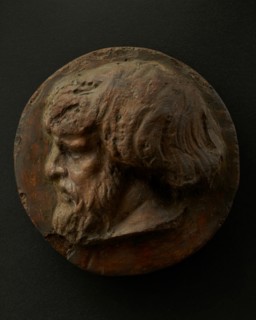 Cast of left profile of bearded Dacian. Creator: Unknown.