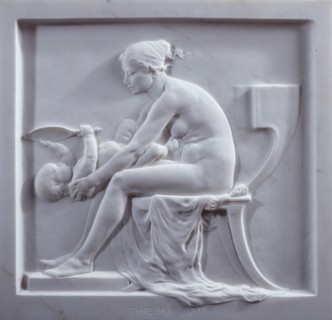 The Mirror, 1890. Creator: Hamo Thornycroft.