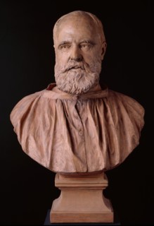 Bust of Edward Armitage, R.A., 1876. Creator: Joseph Edgar Boehm.