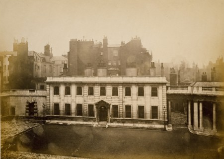 Burlington House, east offices., c1860s. Creator: Stephen Ayling.