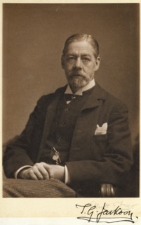 T.G. Jackson RA, c1870s. Creator: Elliott & Fry.