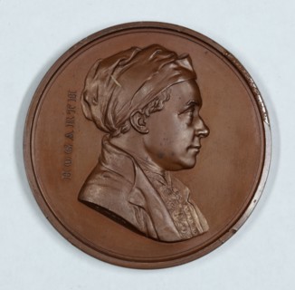 William Hogarth, Art Union of London medal, 1848. Creator: Leonard Charles Wyon.