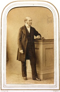 Sir Charles Lock Eastlake PRA, 1850s. Creator: Caldesi, Blanford & Co..