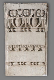 Cast of section of archivolt of central passageway of the Arch of Septimius Severus, late 18th. Creator: Unknown.