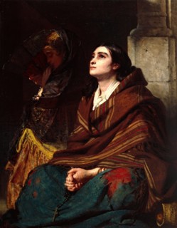 Prayer, 1859. Creator: John Phillip.