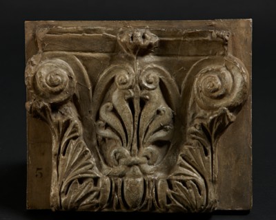 Architectural cast: Corinthian pilaster capital. Creator: Unknown.