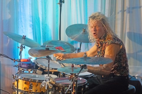 Anton Eger, Marius Neset Quartet, Watermill Jazz Club, Dorking, Surrey, Mar 2026. Creator: Brian O'Connor.