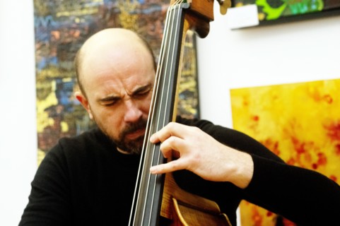 Mirko Scarcia, Martin Shaw Quintet, Clocktower Cafe Jazz Club, Croydon, Dec 2025. Creator: Brian O'Connor.
