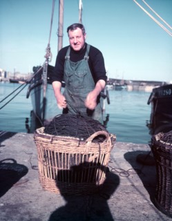 Fisherman, Cornwall, c1955. Creator: Arthur Charles Kirby Ware.